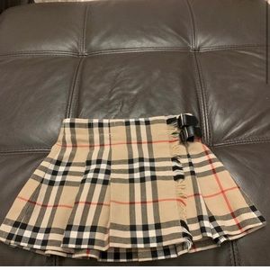 Authentic Toddler Girls Burberry Skirt